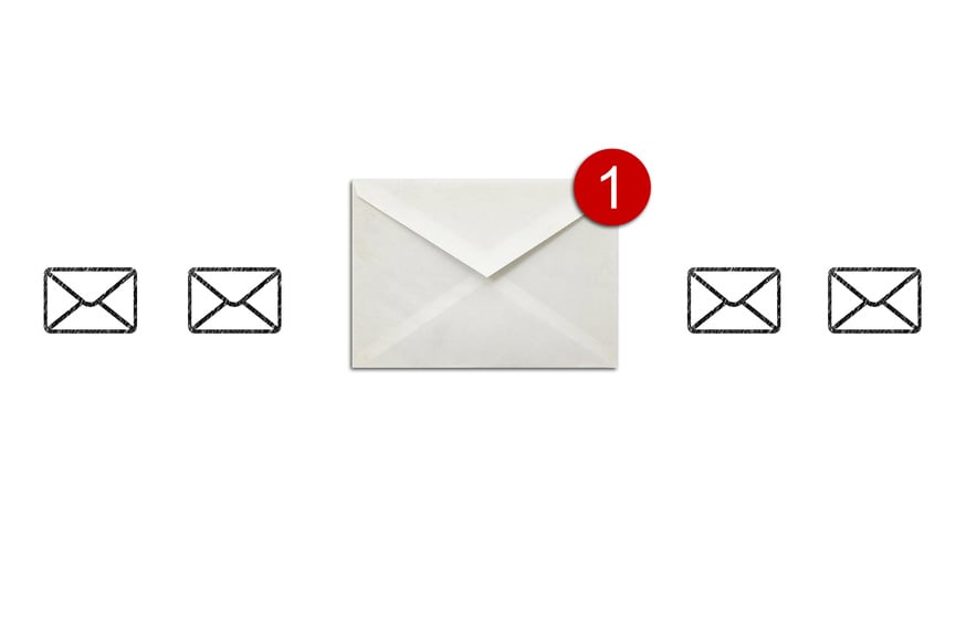 Email online message communication